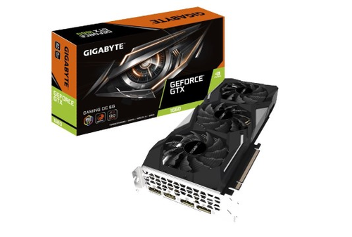GPU GTX 1660 6GB GIGABYTE GAMING OC 3FAN